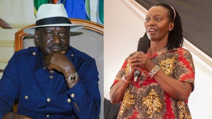 Martha Karua Now Wants Raila to Choose Between Her and Ruto