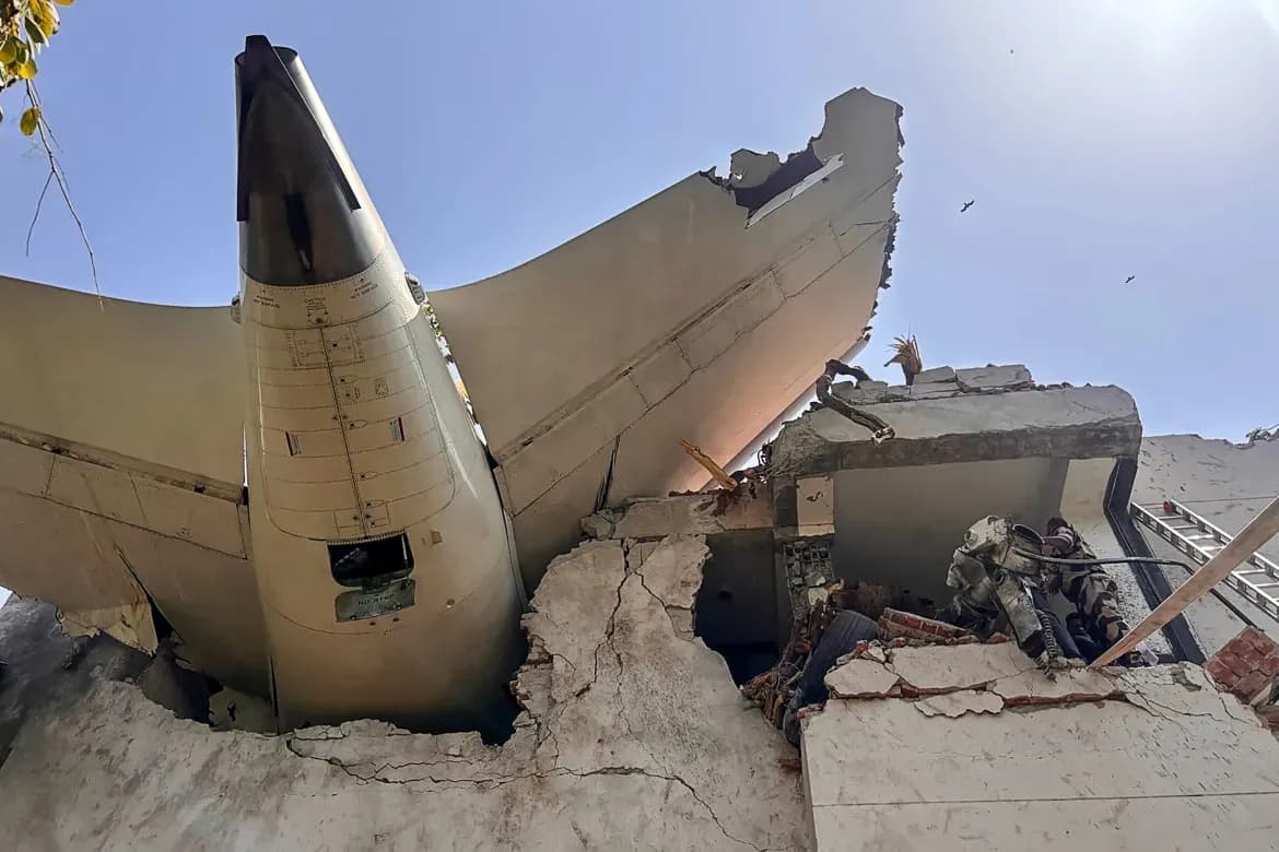 Air India Dreamliner Crashes in Ahmedabad, Leaving Sole Survivor in Miraculous Escape