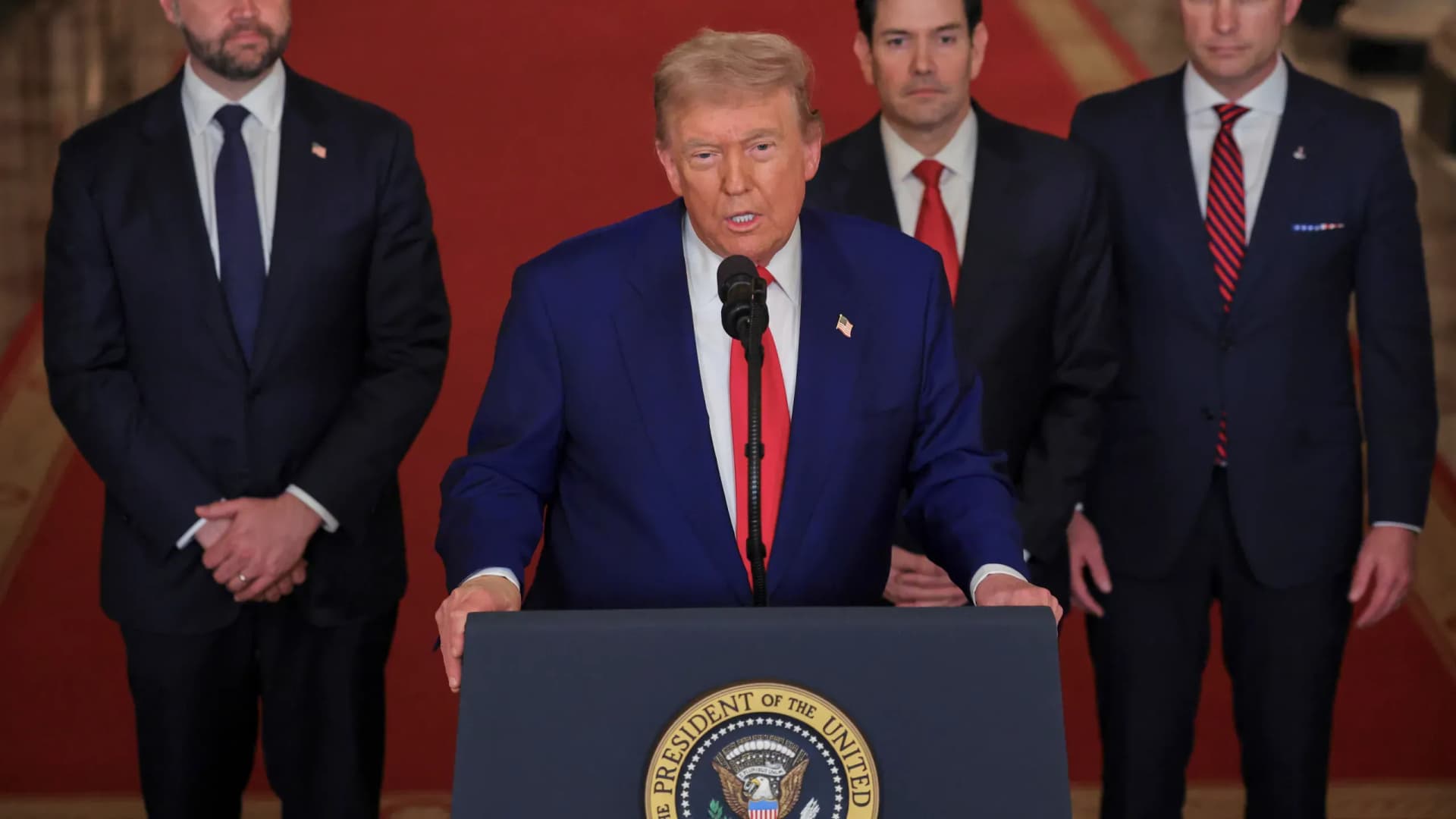  Trump Declares Iran Will “Cease to Exist” if War Escalates After U.S. Strike